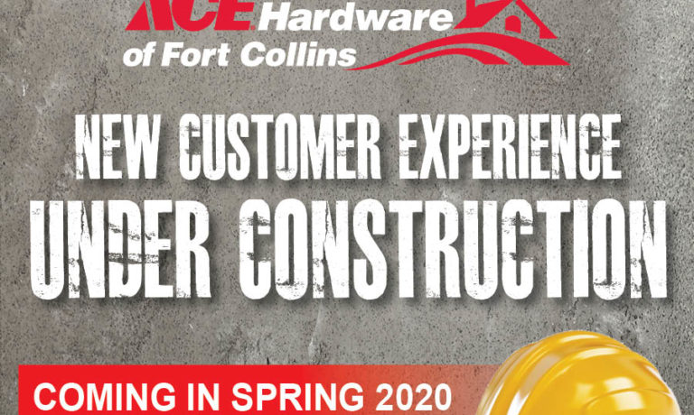 Ace Hardware of Fort Collins Under Construction