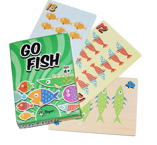 Regal Go Fish Children Card Game Multicolored