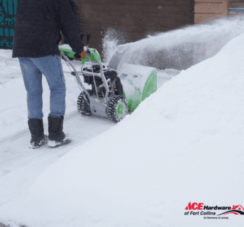 A snowblower is one of the winter essentials for home