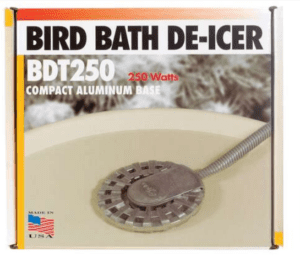 Bird Bath De-Icer
