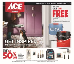 Presidents Day Paint Sale at Ace Hardware Fort Collins at Harmony and Lemay