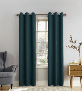 Green Black-Out Curtains