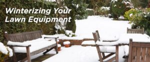 Slider - Winterizing your lawn equipment