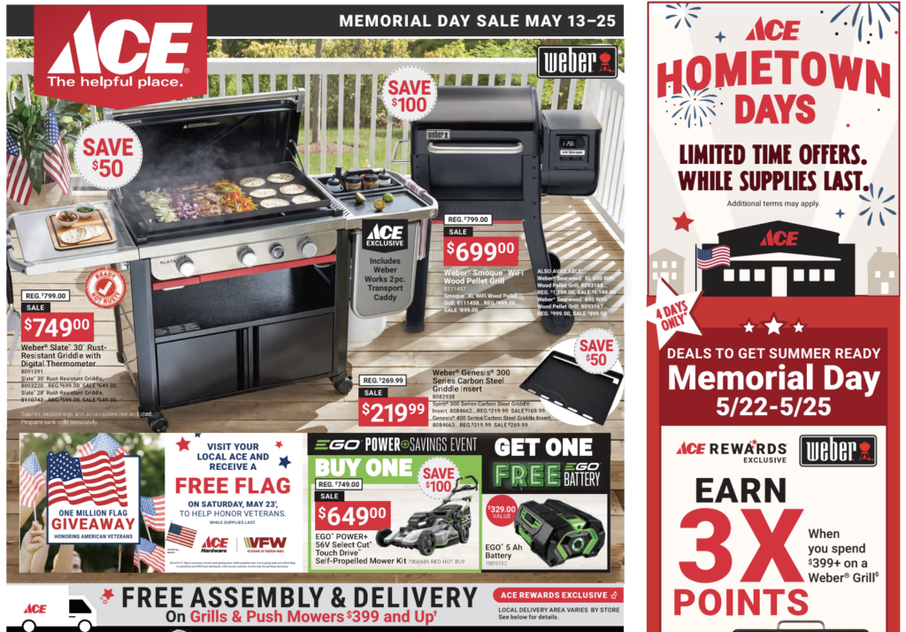 may memorial day red hot buys