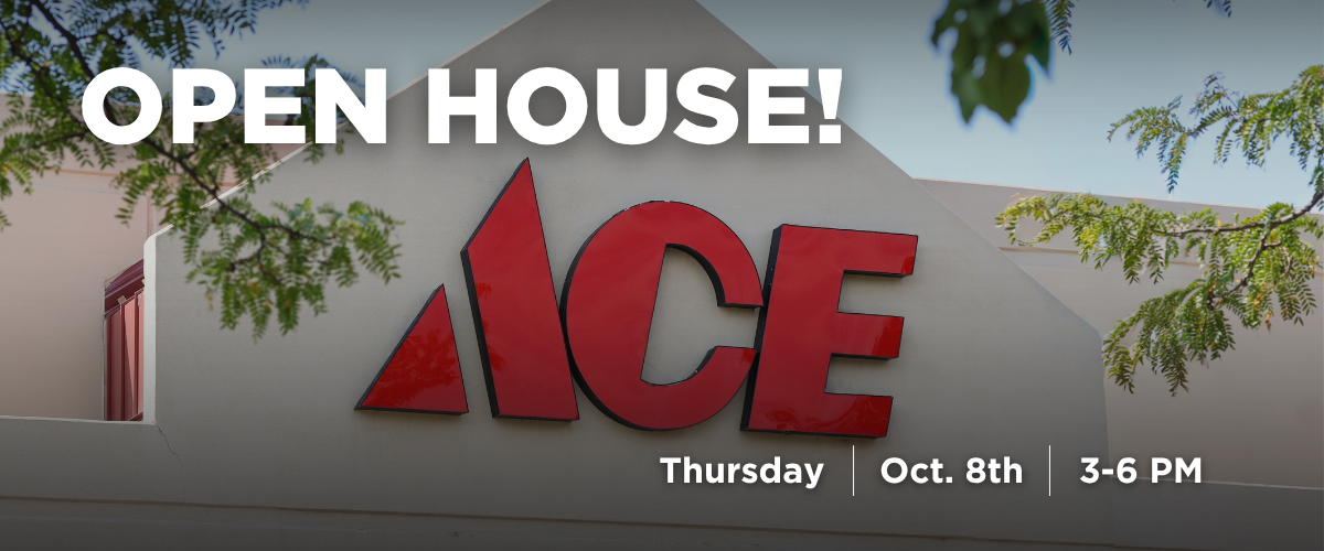Open house! Oct 8th 3-6pm